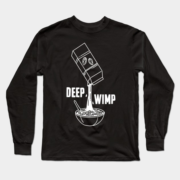 Deep Wimp Cereal Long Sleeve T-Shirt by katemelvin